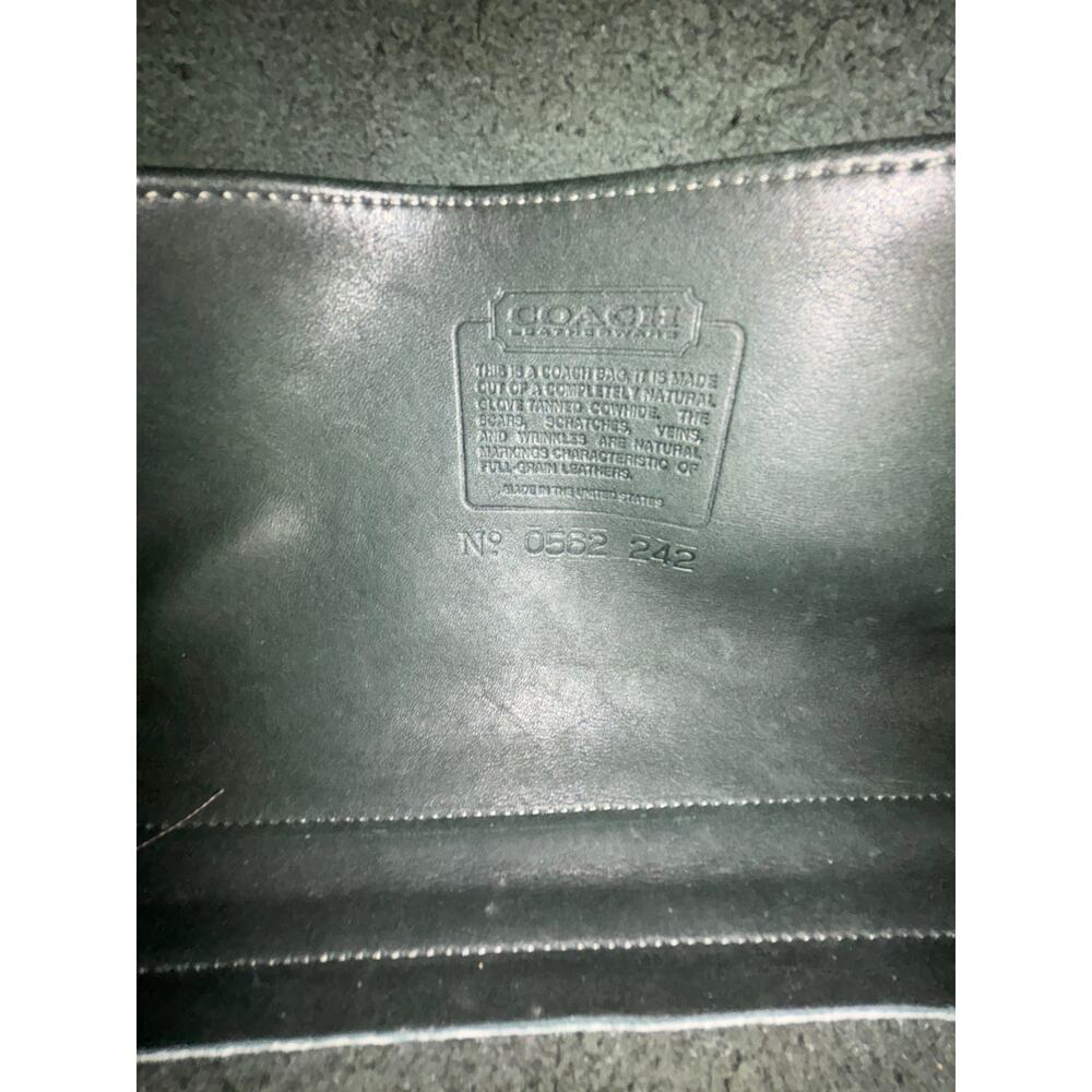 Dark Green Coach Taylor Excellent Condition - Picture 2 of 12